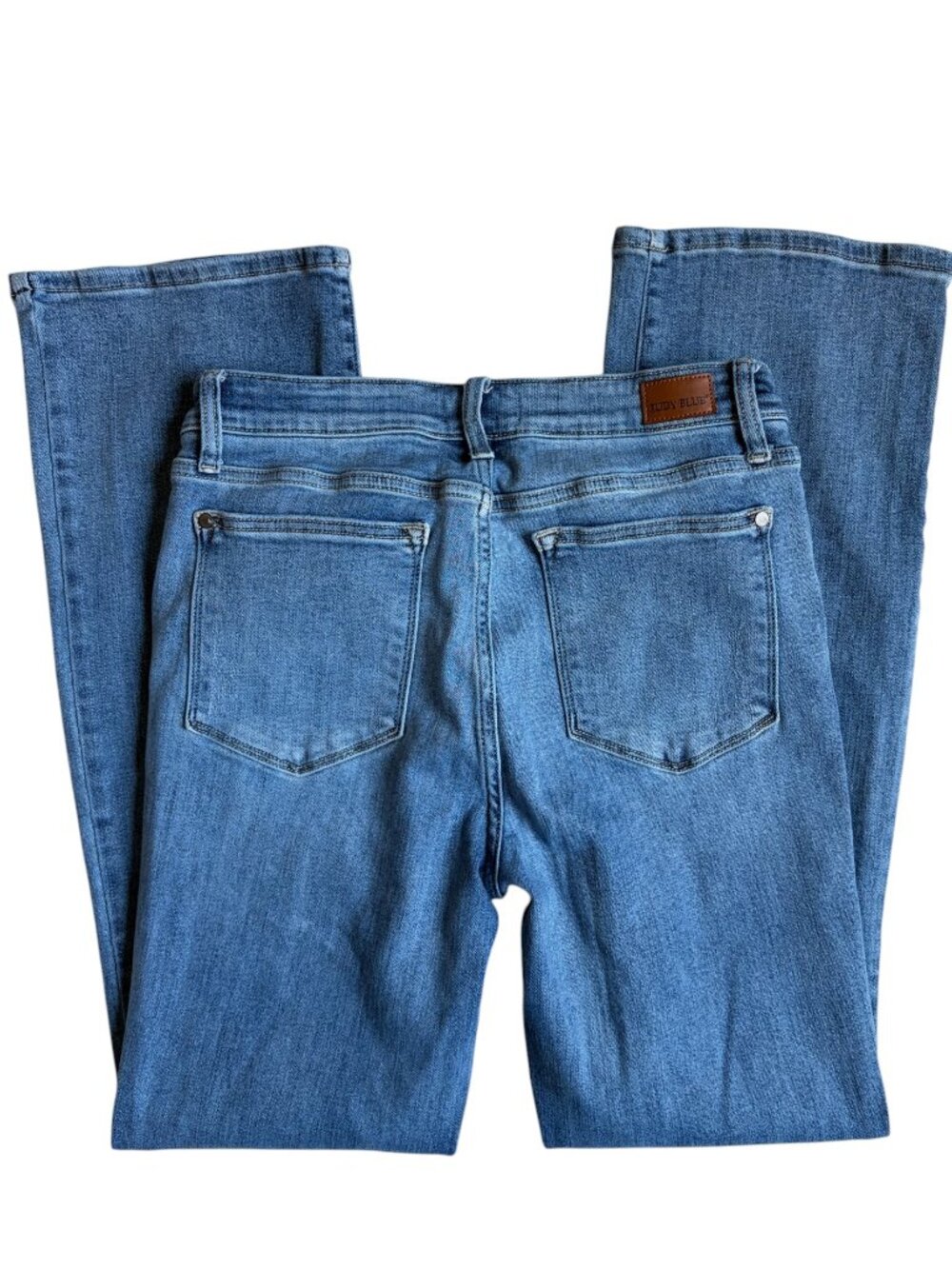 Judy Blue Mid Rise Bootcut Denim Jeans 82337 (Medium Wash) - 11/30 - Picture 4 of 11